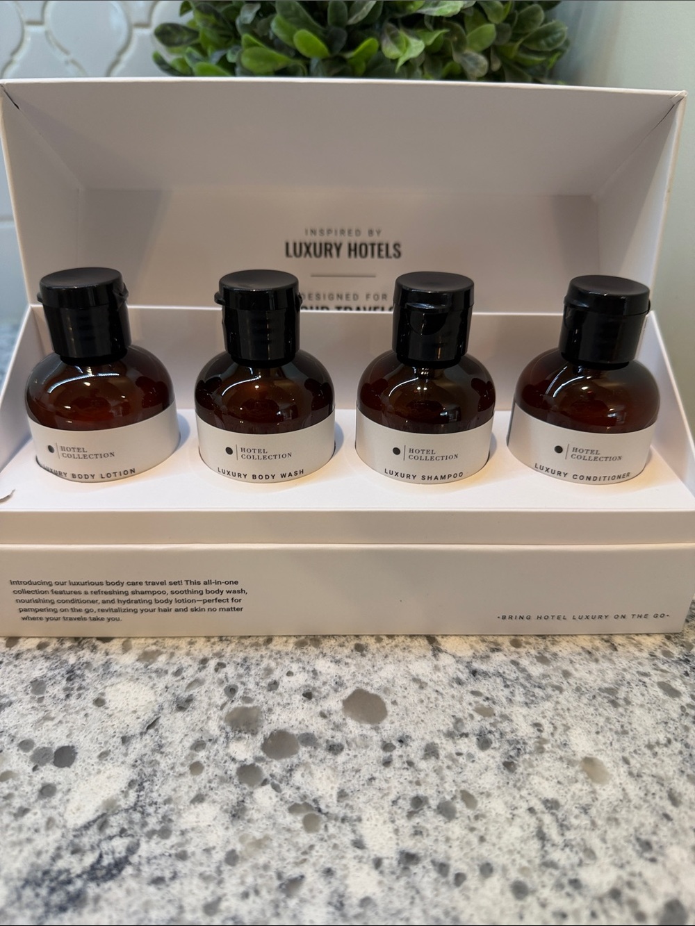 Hotel Collection Luxury Bath & Body Travel Set -Crystal Oud